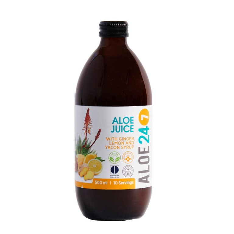 Aloe 24/7 Juice Ginger Lemon & Yacon Syrup