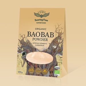 Soaring Free Superfoods Organic Baobab Powder 200g