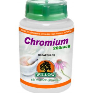 WILLOW CHROMIUM 200MCG (60)
