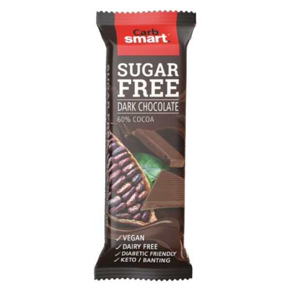 Carbsmart Dark Chocolate 60% Cocoa 30g