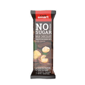 Carbsmart Milk & Macadamia Chocolate 30g