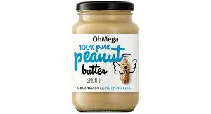 Oh Mega Peanut Butter (100% Pure) 400g