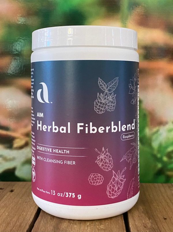 Aim Herbal Fiberblend Powder Raspberry