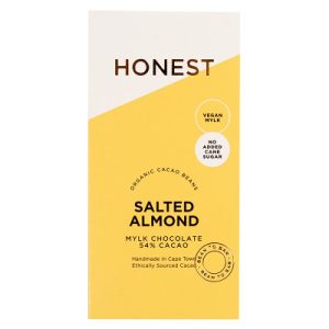 Honest Salted Almond 54% Mylk Chocolate 60g