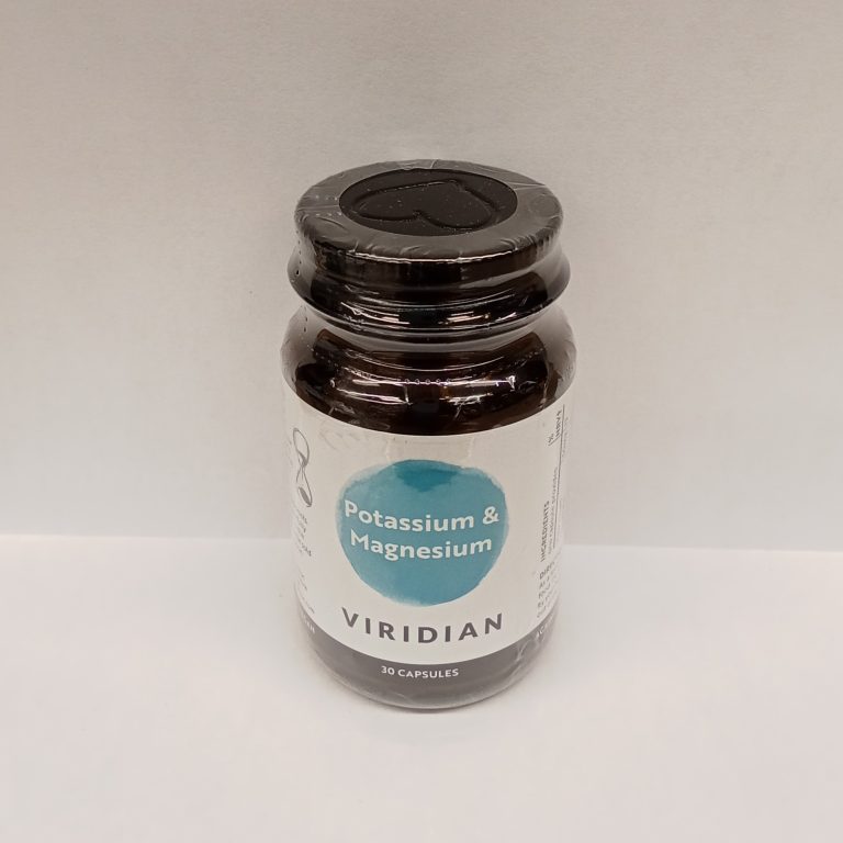 Viridian Potassium Magnesium Citrate 30 Capsules