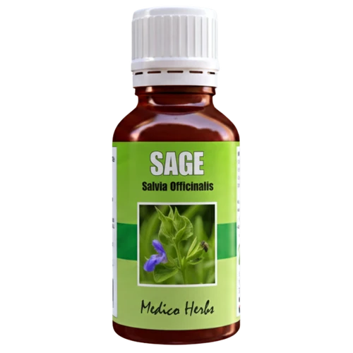 Medico Herbs Sage Drops (Salvia Officinalis) 50ml