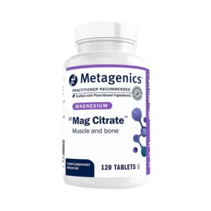 Metagenics Mag Citrate 120 Tablets