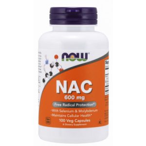Now NAC 600mg 100 Capsules