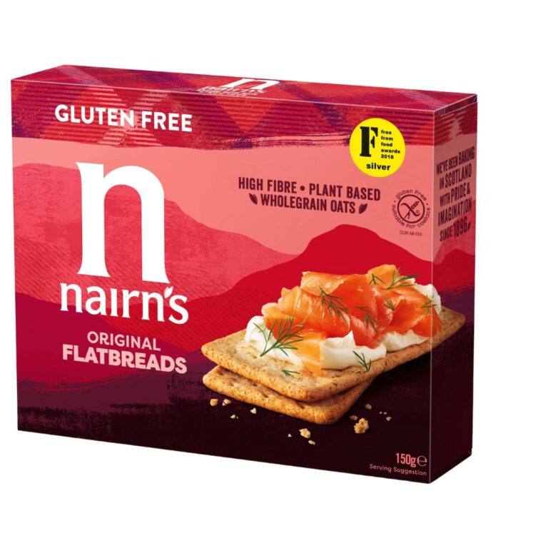 Nairns Gluten Free Flatbreads Original 150g