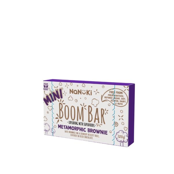 Nanuki 6 Mini Boom Bars Metamorphic Brownie 120g