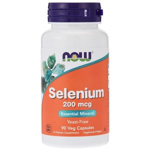 Now Selenium 200mcg 90 Capsules