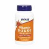 Now Vitamin D3 and K2 120 Vegetable Capsules