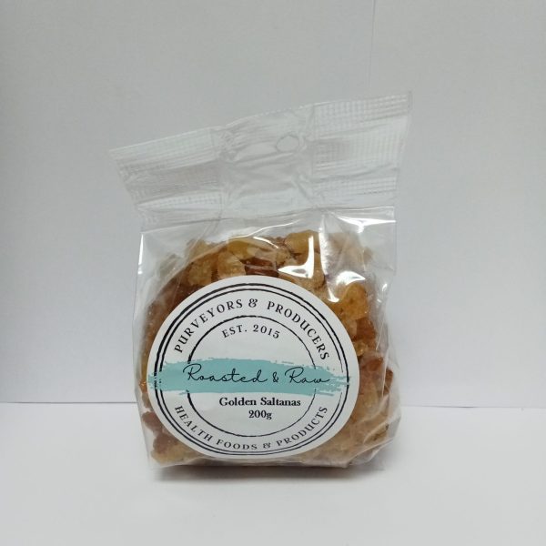 Roasted & Raw Golden Sultanas 200g