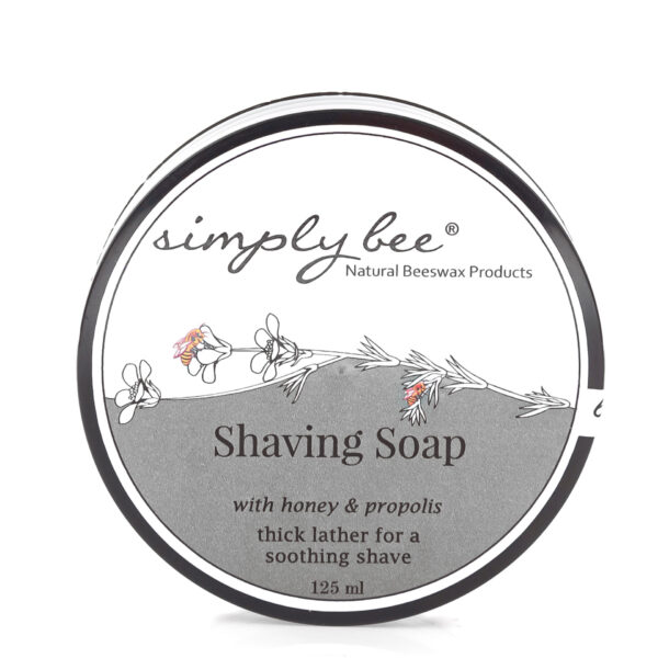 Simply Bee Shaving Soap 125ml