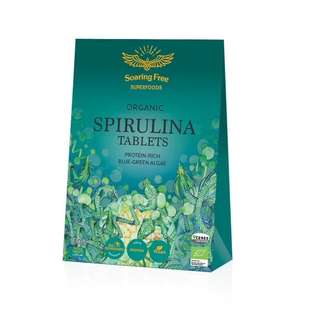 Soaring Free Superfoods Organic Spirulina Tablets