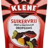 Klene Sugar Free Licorice Drop Fruit Gums Sweet