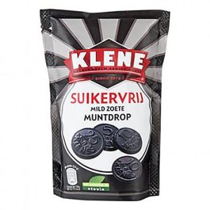 Klene Sugar Free Mild Sweet Muntdrop Liquorice