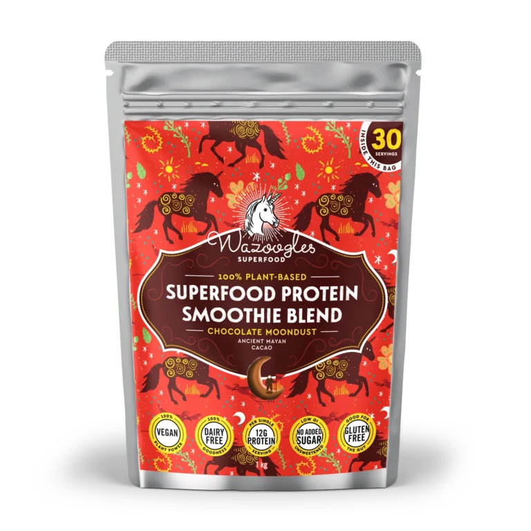 Wazoogles Superfood Protein Smoothie Blend Chocolate Moondust