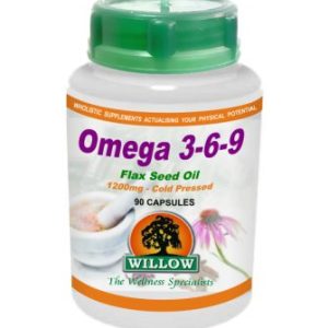 WILLOW OMEGA 3-6-9 1200MG 90 CAPS