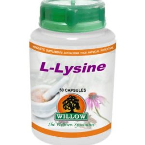WILLOW L-LYSINE 400MG 50 CAPS