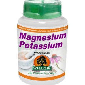 WILLOW MAGNESIUM POTASSIUM 60 CAPS
