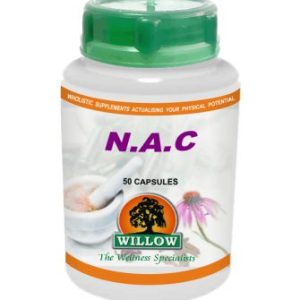WILLOW NAC 500MG 50 CAPS