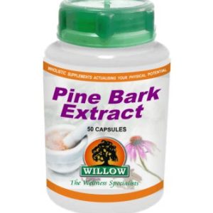 WILLOW PINE BARK EXTRACT 50 CAPS