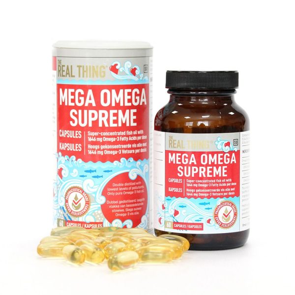 The Real Thing Mega Omega Supreme 60 Capsules