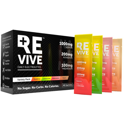 REvive Daily Electrolytes Sachets Variety pack