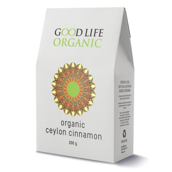 Good Life Organic Ceylon Cinnamon 200g
