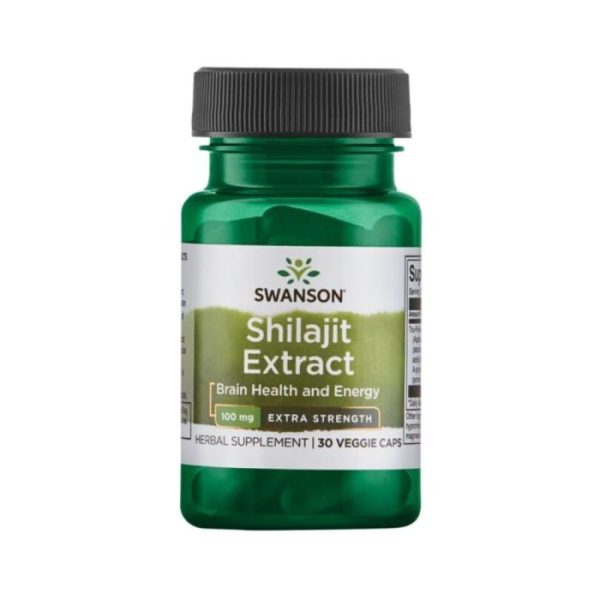 Swanson Shilajit Extract Extra Strength 100mg 30s