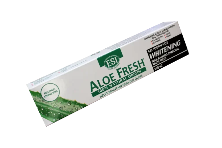 ESI Aloe Fresh Whitening Toothpaste With Bamboo Charcoal