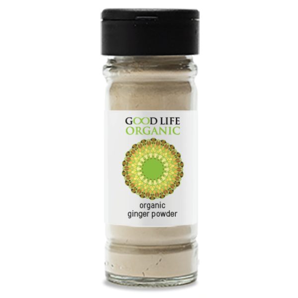 Good Life Organic Organic Ginger Powder Glass Bottle 45g