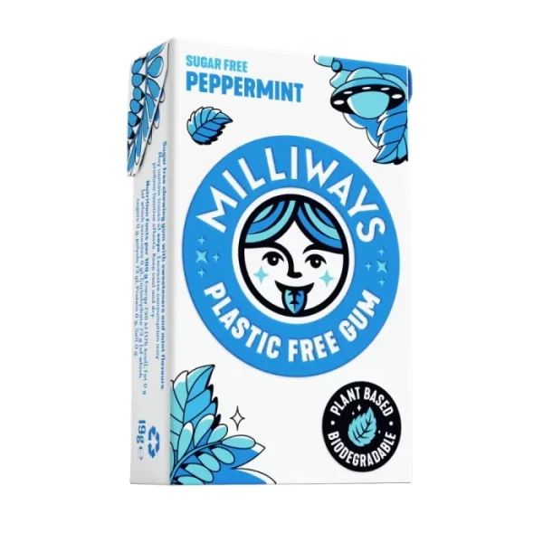 Milliways Plastic Free Sugar Free Gum