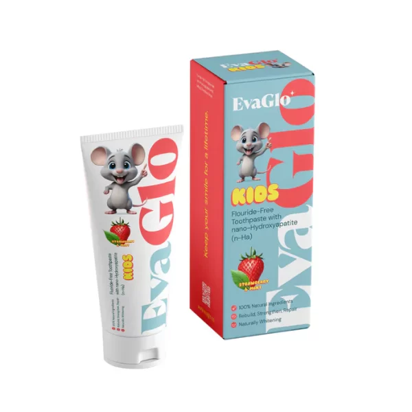 EvaGlo Flouride-Free Toothpaste Kids 75ml