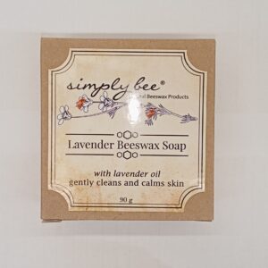 Simply Bee Dried Lavender Beeswax Soap 90g