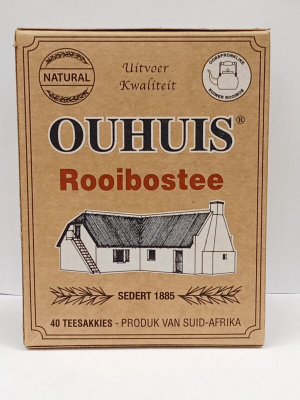 Ouhuis Rooibos 40 Teabags Flavors