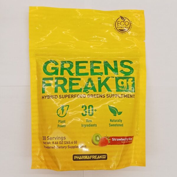 Pharmafreak Greens Hybrid Superfood Supplement Strawberry Kiwi