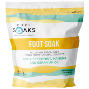 Pure Soaks Bath Therapy Salts Foot Soak