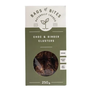 Choc & Ginger Clusters 250g