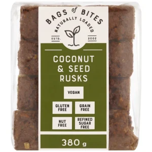 Coconut & Seed Rusks 380g