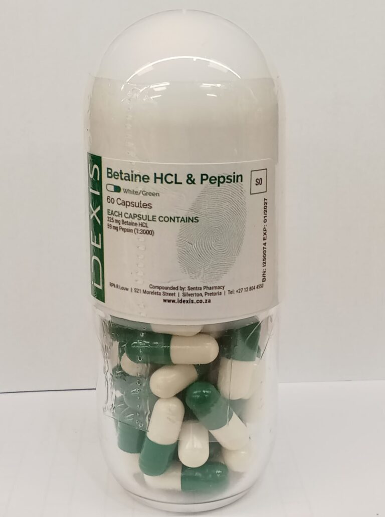 Idexis Betaine HCL & Pepsin 60s