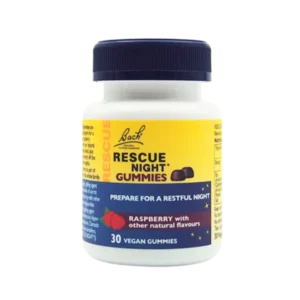 Bach Rescue Night Gummies Raspberry 30 Vegan Gummies