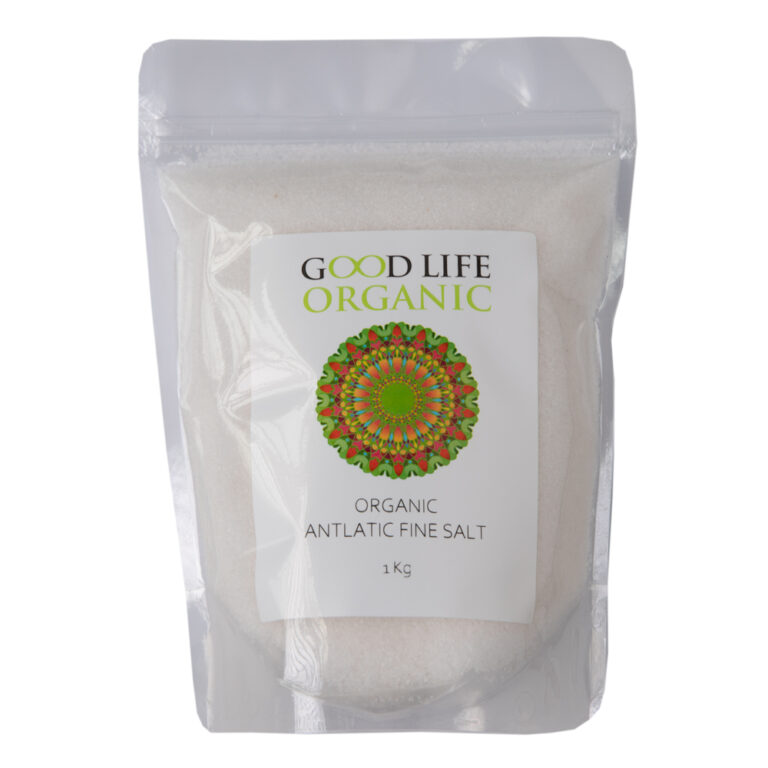 Good Life Organic Atlantic Sea Salt Fine 1kg