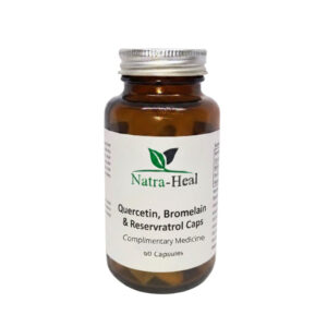 Natra-Heal Quercetin Bromelain & Resveratrol Capsules