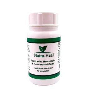 Natra-Heal Quercetin Bromelain & Resveratrol Capsules