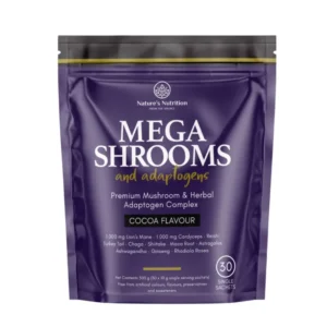Nature's Nutrition Mega Shrooms & Adaptogens Powder Sachets 30 x 10g