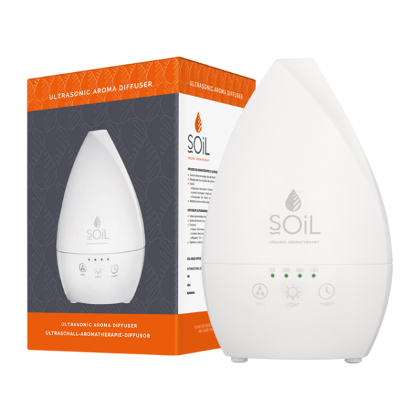 Ultrasonic Aroma Diffuser White