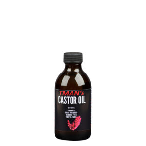 TMAN's Organic Cold Pressed Castor Oil 200ml
