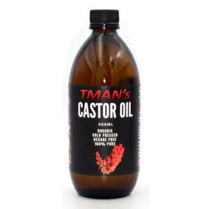 TMAN's Organic Cold Pressed Castor Oil 500ml
